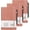 Pink, variant on Notebooks Journal for Women Men 3 Pack Bulk Leather Hardcover with Pen Holder A5 160 Pages 100 GSM Thick Paper for Work School Lined