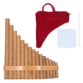 thumbnail image 2 of Musical Professional Panpipe Pan Flute 15 Pipes G Key Musical Instrument Pan Pipe Flute, 2 of 7