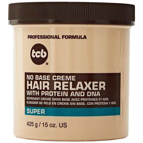 TCB Hair Relaxer No Base Creme Super Jar 15 oz