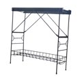 thumbnail image 2 of Estante de almacenamiento para raquetas de tenis, organizador de garaje, fácil de instalar, independiente, resistente, soporte para equipo de tenis, 2 of 8