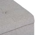thumbnail image 4 of Simpli Home Banc Westchester en Gris Nuage, 4 of 7