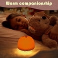 thumbnail image 2 of KOMI Mushroom Night Light, LED Cute Lamp, Silicone Squishy Lamp Rechargeable Nursery Nightlight with 3 Level Dimmable Bedside Touch Lamp for Bedroom Kids Room Decor, 2 of 7