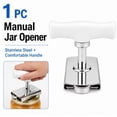 thumbnail image 2 of Adjustable Stainless Steel Jar Opener, Manual Lid and Bottle Cap Remover Tool for Kitchen Use, TIKA, 2 of 7