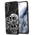 thumbnail image 1 of Skull-329 Phone Case, Degined for Samsung Galaxy S22+ Plus Case Men Women, Flexible Silicone Shockproof Case for Samsung Galaxy S22+ Plus, 1 of 1