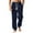 Navy, variant on Simua Men's Performance Jogger Pants with Ribbed Cuffs - Navy Blue Athletic Pants with Contrast Drawstring for Gym and Casual Wear
