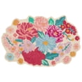 The Pioneer Woman Brilliant Bloom Wool Floral Multi-Color Accent Rug ...