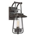 thumbnail image 2 of Designers Fountain 32031-SB Wall Lantern, Satin Bronze, 2 of 3