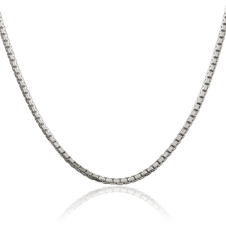 925 Sterling Silver 3.8mm Rope Chain Twisted Link Necklace