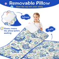 thumbnail image 3 of Pioneer Flower Floral Print Pattern Toddler Nap Mats for Kids Preschool,Sleeping Mat Bag or Kids,Toddler Sleeping Bag,Toddler Nap Mat or Daycare, 3 of 6