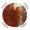 Red, variant on Red Orange Brown Round Tablecloth for 55-60 Inch Tables, Fitted Table Cover with Elastic Edge, Modern Oil Painting Abstract Art Waterproof Outdoor Table Cloth Protector for Patio Garden Dinner Picnic