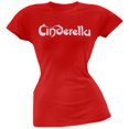 thumbnail image 1 of Cinderella - Distressed Logo Juniors T-Shirt, 1 of 1