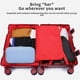 thumbnail image 4 of Ganfancp Neceser de Viaje para Mujeres y Hombres Bolsa de Afeitado Impermeable para Viajes Bolsas de Almacenamiento Plegables con Asa Ofertas y Liquidaciones 1 Paquete, 4 of 6
