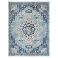 thumbnail image 3 of SAFAVIEH Madison Dalia Oriental Area Rug, Teal/Navy, 12' x 15', 3 of 15