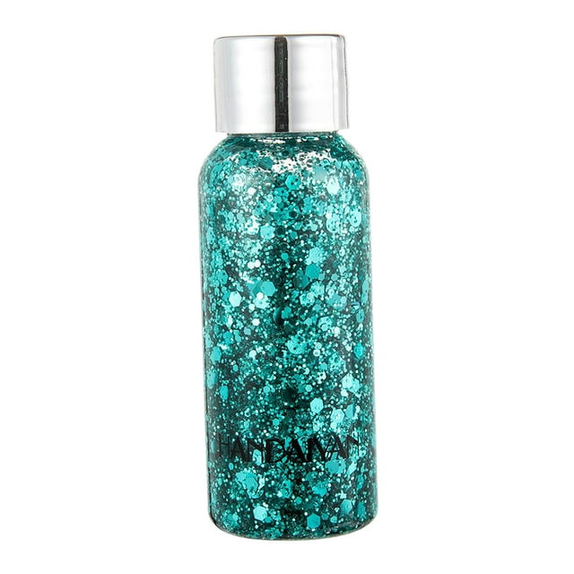 Brillo | Fácil de aplicar, fácil de quitar brillo grueso para el cuerpo, y el cabello | Glamour de grado cosmético holográfico - 4# 4 Sunnimix gel corporal con purpurina