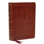 Nkjv, Reference Bible, Compact, Leathersoft, Brown, Red Letter Edition, Comfort Print: Holy Bible, New King James Version (Other)