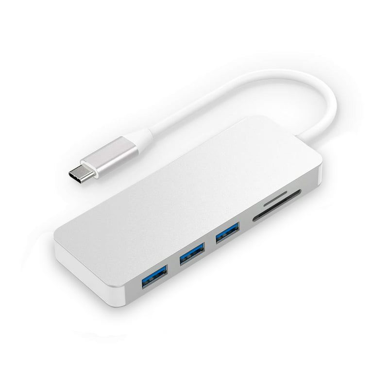 USB C Hub with HDMI, 5 in 1 Type C Adapter with 2 USB 3.0 Ports