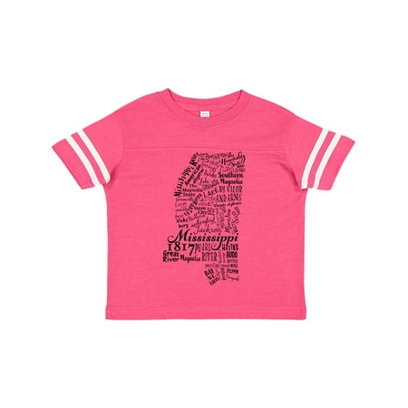 

Inktastic Mississippi State word salad Gift Toddler Boy or Toddler Girl T-Shirt