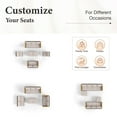 thumbnail image 3 of MF Studio 7 Piece Patio Conversation Set  Outdoor Wicker Furniture Set Beige, 3 of 10