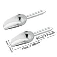 thumbnail image 2 of 2 PCS Ice Scoop Small Stainless Steel for Ice Cube Candy Flour Sugar Kitchen Pantry, 2 of 6