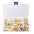 thumbnail image 1 of veasfak Picture Hangers Picture Hanging Kit Iron Reusable Professional Practical Hardware Heavy Duty for Artworks Signs Photo Frame 220 Pieces Set, 1 of 9