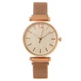 thumbnail image 3 of Resicozy Watch for Women Classic Round Dial Quartz Wristwatch Mesh Strap Bracelet Watch, 3 of 3