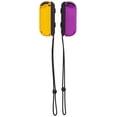 thumbnail image 2 of USED Nintendo Joy-Con (L/R) Wireless Controllers - Neon Purple/Neon Orange HACAJAQAA - GRADE C, 2 of 3