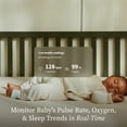 thumbnail image 5 of Owlet Dream Sock Dusty Rose - FDA-Cleared Smart Baby Monitor with Live Health Readings & Notifications - Dusty Rose, 5 of 10