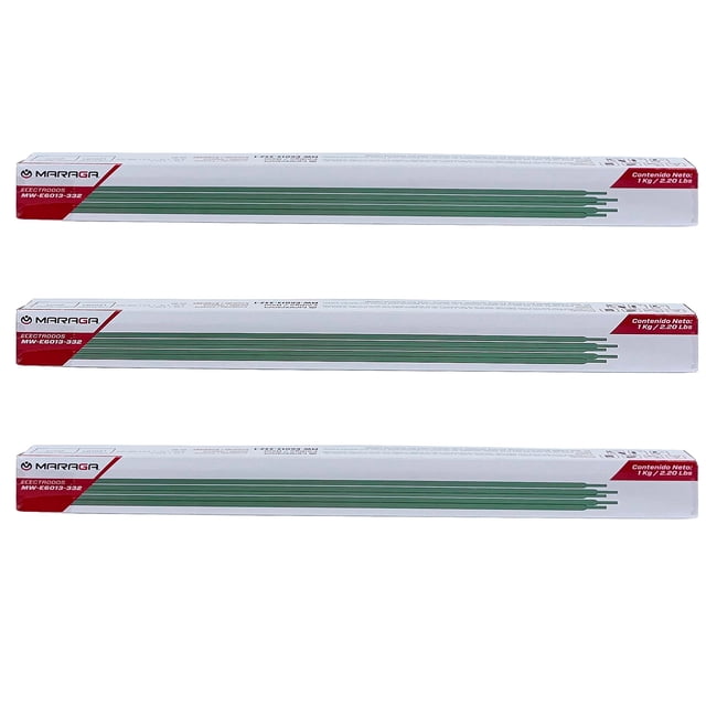Soldadura Electrodo MARAGA 6013 3/332 3kg Punta Verde Oscuro