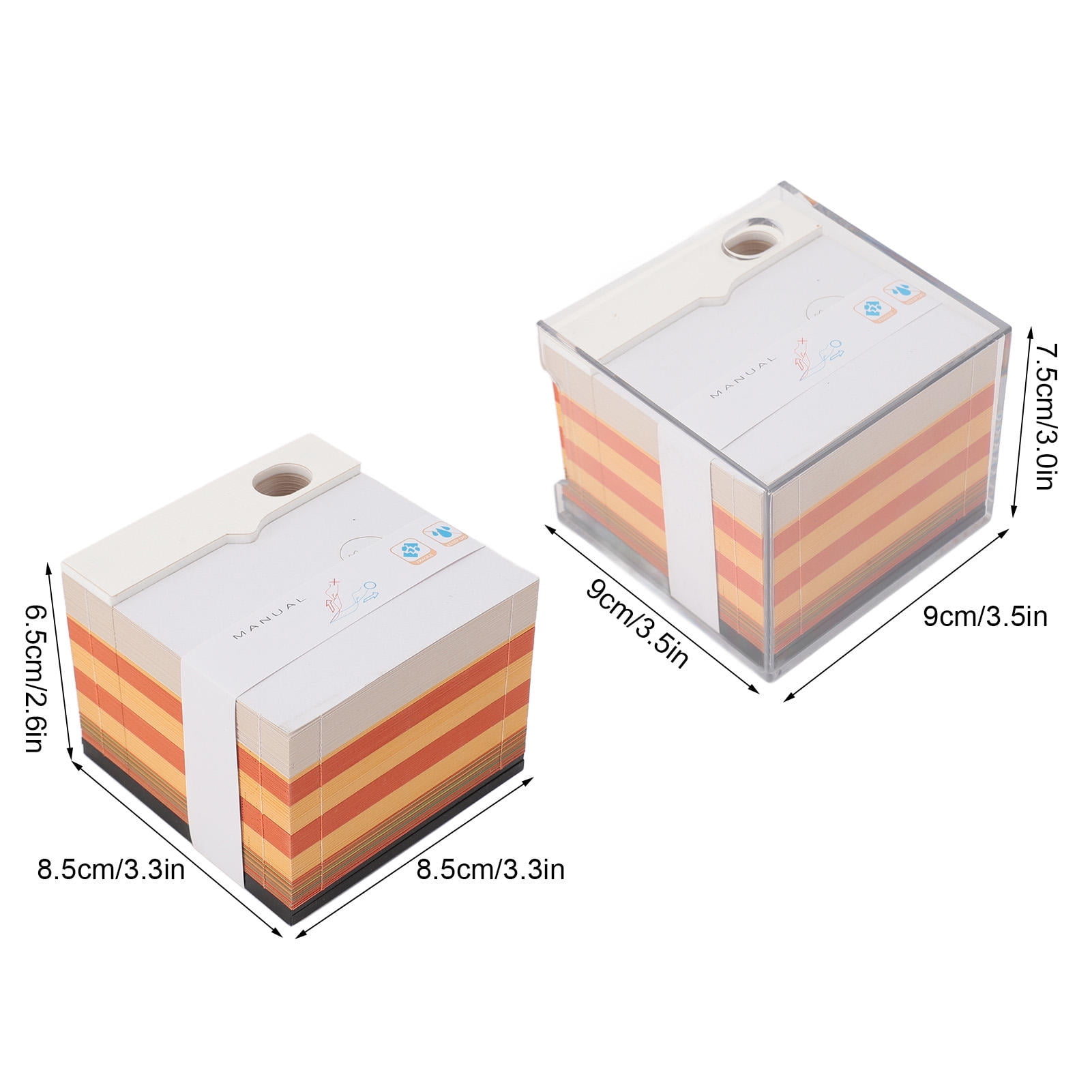 BIMZUC 3D Anime Memo Pad – Eco‑Friendly Paper Sculpture, Hand‑Cut Design, Dual‑Use Notebook & Desktop Ornament