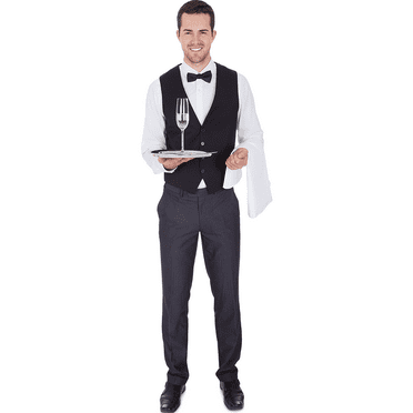 SP12505 Butler Waiter Cardboard Cutout Standee Standup
