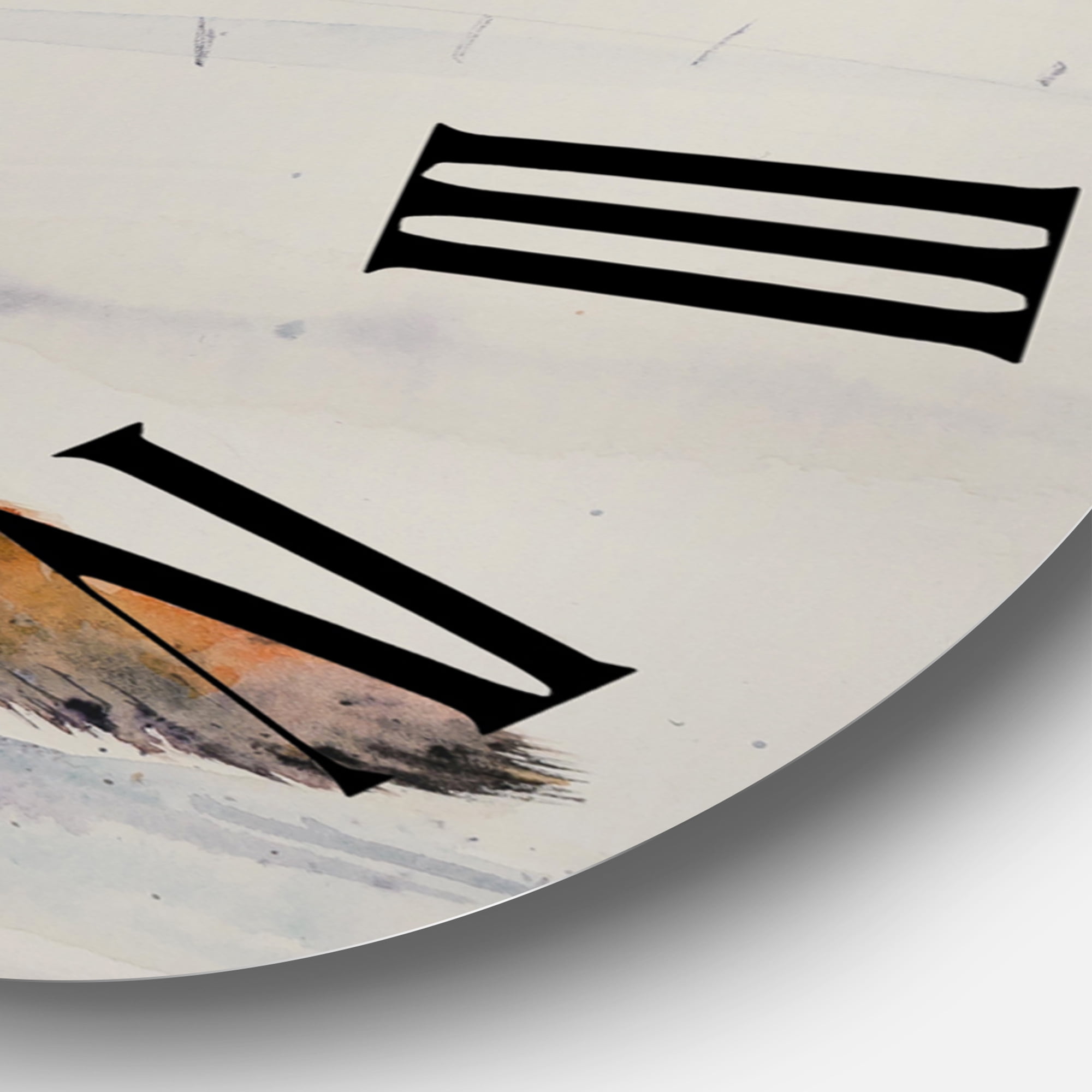 Designart 1 in Farmhouse Wall Clock