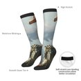 thumbnail image 4 of Sigee Autumn Dragon Mountain View for Socks for Men Women Socks Stocking Compression Socks, 4 of 6
