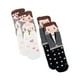 thumbnail image 4 of Calcetines de Boda perfecl 2 Pares Calcetines de Pareja Regalo de Boda Novio y Novia, 4 of 8
