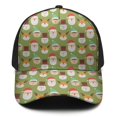 thumbnail image 2 of Christmas Baseball Cap – Stylish Spliced Design Adjustable Trucker Hat with Full Print Front & Brim, Breathable Cotton Blend Snapback for Sports, Travel & Daily Wear, 2 of 3