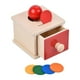 thumbnail image 1 of juguetes de cajas a juego de forma,forma a juego caja juguete madera montessori forma,juguetes de regalo de cumpleaños de juguete de gota de bola de desarrollo,juguete de caja a juego con, 1 of 9