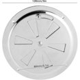 thumbnail image 2 of Boat Vent Cover Round Butterfly Grill Fan Stainless Steel Outlet Plate Stainless Steel 316 Ventilation Sheet Opening And Closing Ventilation Pl, 2 of 3