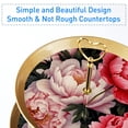 thumbnail image 2 of Peony Plastic Discs Iron Pillar Dessert Table Stand 32cm Height with 21cm 24cm 27cm Plates for Parties and Events, 2 of 6