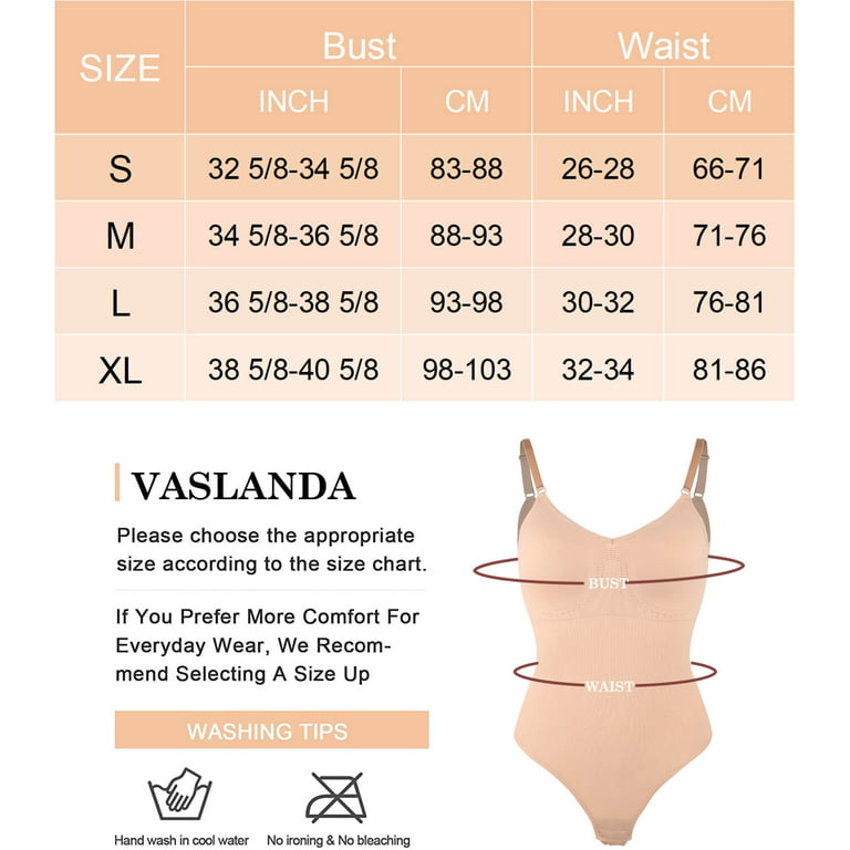 Vaslanda Women's Seamless Rear-Open Full Body Malaysia