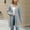 Gray, variant on ! Pullover Sweaters for Women Plus Size,Women's Fashion Solid Color Knitting Long Sleeve Pockets Cardigan Sweater Coat Tops - Brown S