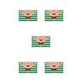 thumbnail image 2 of Guardoinrt Christmas Themed Dust Mask Breathable Polyester Printing Face Mask with Elastic Ear Rope Type 3 Pattern 2 5Set, 2 of 6