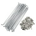 thumbnail image 1 of Unique Bargains 36pcs 3.5mm Thread Diameter Motorcycle Wheel Spokes w/ Nipples 170mm Length, 1 of 3