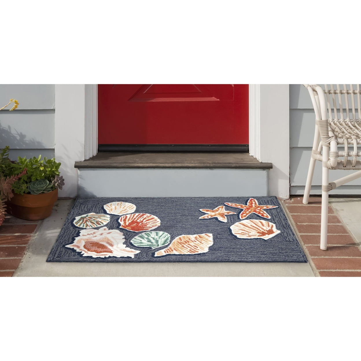 Front Porch Beachcomber Denim Indoor/Outdoor Rug – Portico Shop