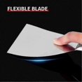 thumbnail image 2 of 6-Inch Polished Stainless Steel Drywall Finishing Scraper Tool, One-Piece All-Metal Construction for Smooth Performance, 2 of 5