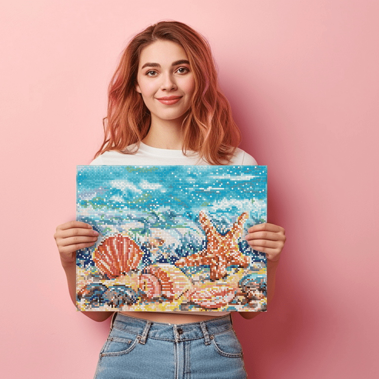Diamond Dotz Summertime Beach Diamond Painting Kits for Adults
