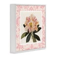 thumbnail image 2 of Stupell Industries Cottage Pink Vintage Pattern Botanical White Framed Giclee Art, 17 x 17, by Livi Finn, 2 of 8