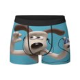 thumbnail image 3 of Ropa interior para hombre de seda de leche con diseño de Gromit, bóxer, calzoncillos para hombre, calzoncillos tipo bóxer para hombre, 3 of 5
