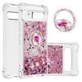 thumbnail image 1 of Case for FOXDOCK Google Pixel 7A Full Corner Protection Glitter Phone Case with Ring Holder, 1 of 4