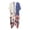 USA Flag Butterfly, variant on HELLHERO Star USA Bathing Suit Cover Up Polyester Casual Loose Free Size Long Kimono Swimsuit Cover Up for Women
