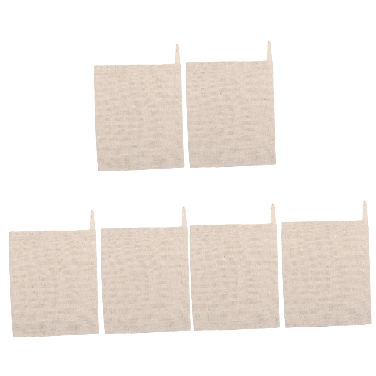 IBASETOY 3sets 2pcs Canvas Ice Bags Tear Resistant Crushed Ice Packs For Home Bar Design For And Food Storage 2pcs*3