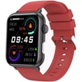 thumbnail image 3 of Fralugio Smart Watch Reloj Inteligente E200 Silicon Full Hd Rojo Fralugio Sport, 3 of 4